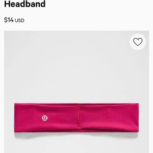 NWT lululemon BUNDLE Headband & Tote